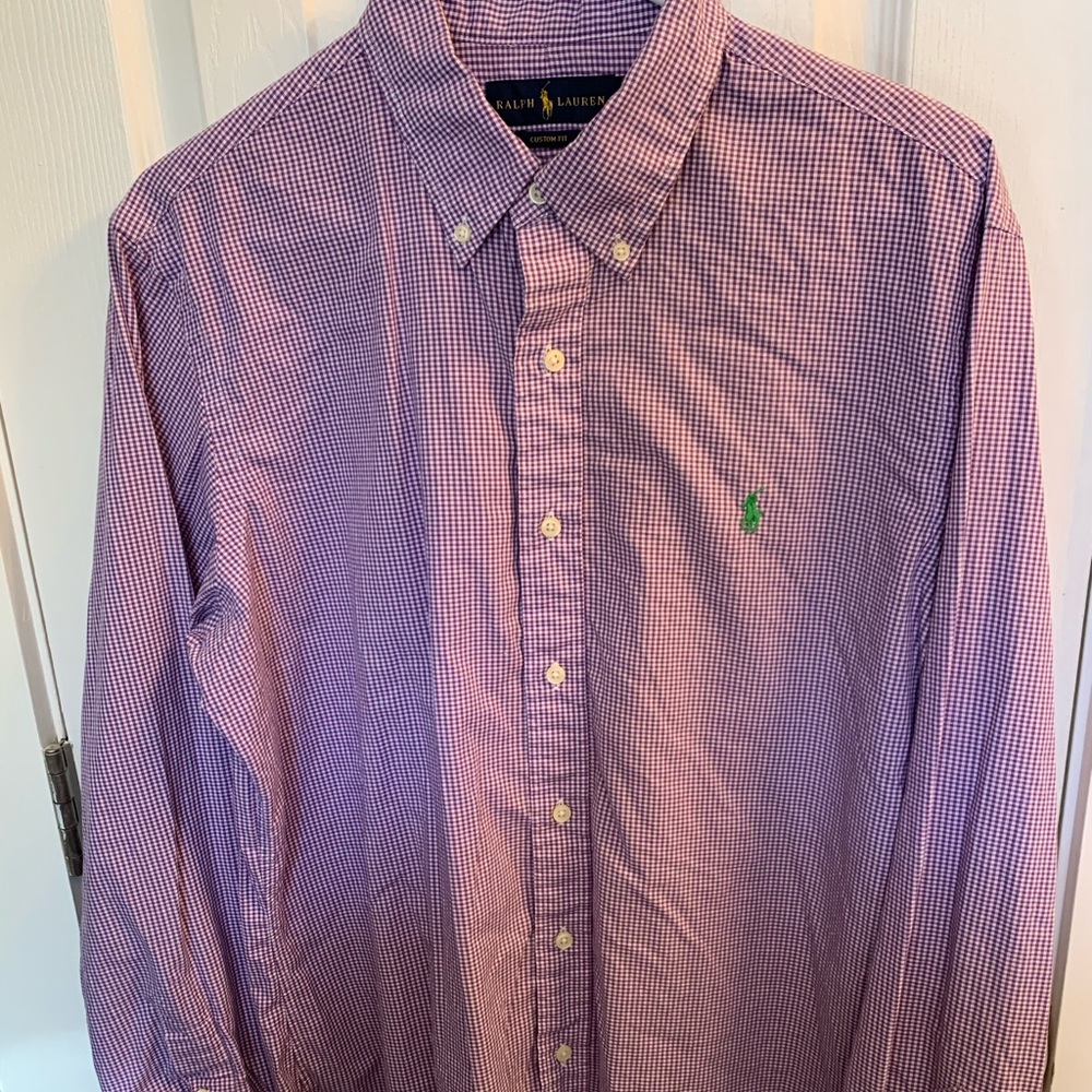 Men’s Ralph Lauren “Custom Fit” Button-Down sz L